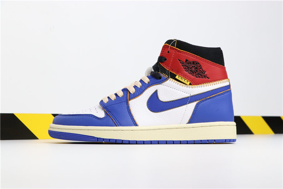 Union x Air Jordan 1 Retro High OG NRG Blue White Red